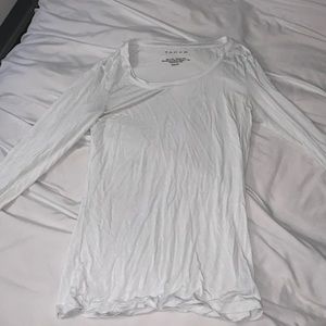 White Long Sleeve Top